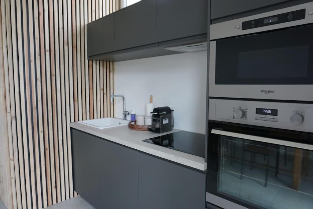 -notrefrenchcasa- Avec Terrace Proche Disney, Paris & Reims Apartment *